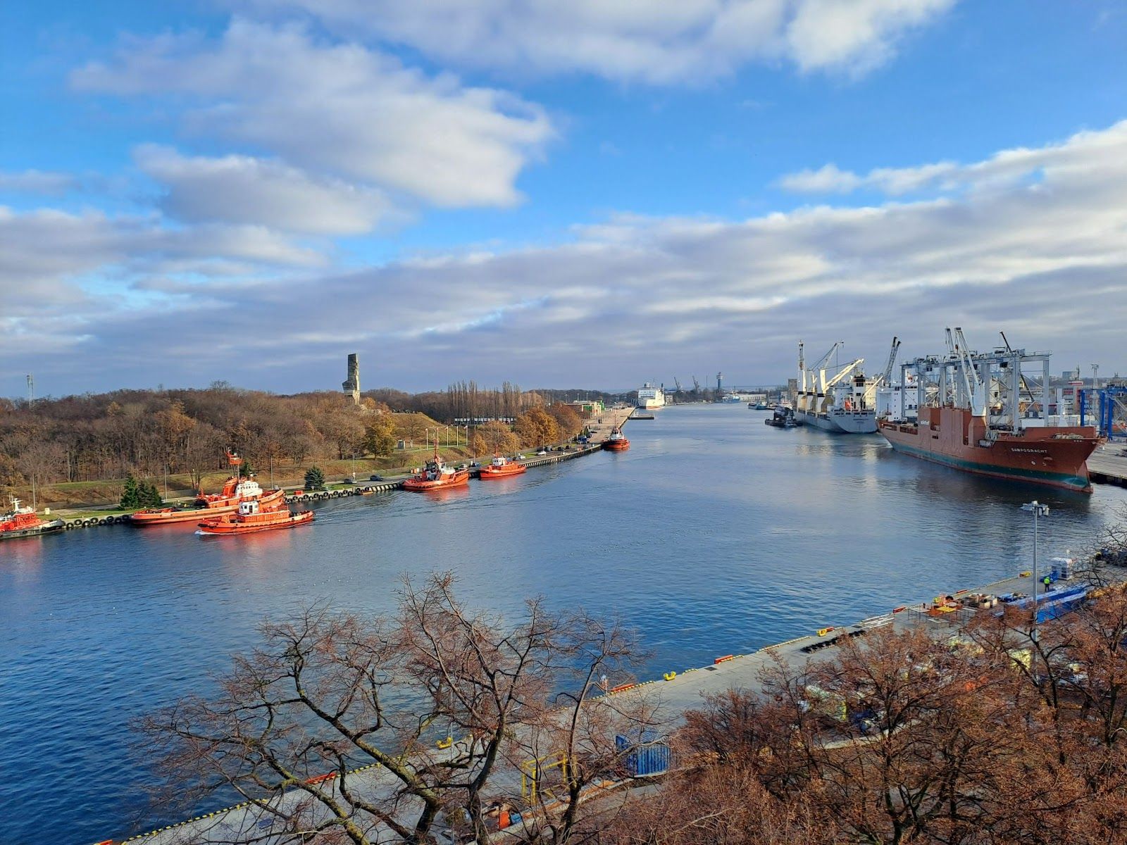 View of Westerplatte